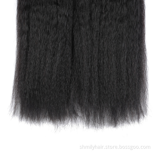Unprocessed Virgin Raw Natural 100% Human Hair Bundle,Virgin Kinky Straight Hair,Wholesale Raw Virgin Remy Hair Malaysian Hair